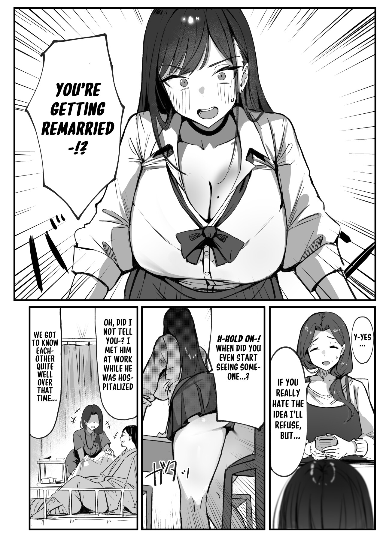 Hentai Manga Comic-My Mom's New Husband is My Sugar Daddy-Read-4